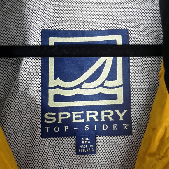 SPERRY Men's Vented Windbreaker Jacket XXL - Picture 4 of 7